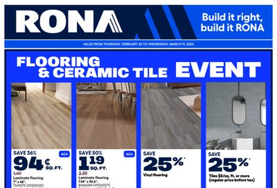 Rona & Rona+ (BC) Flyer February 26 to March 11