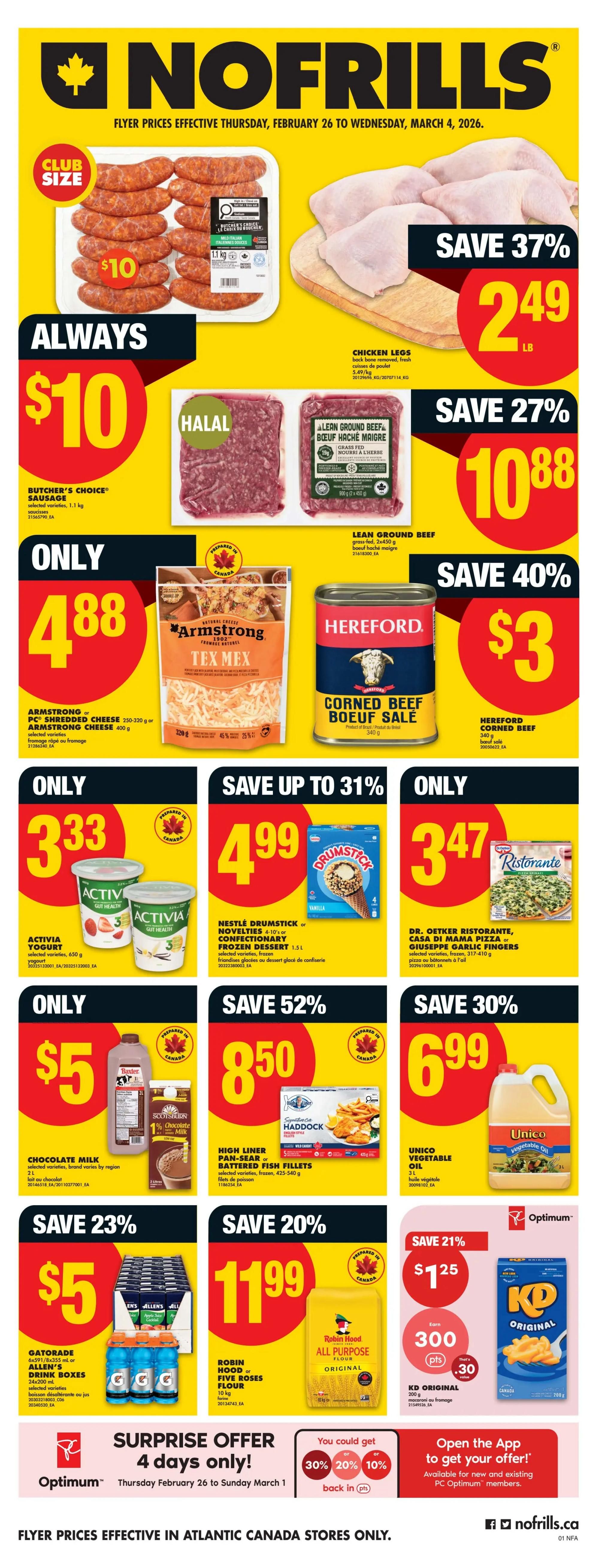 No Frills (Atlantic) Flyer February 26 to March 4