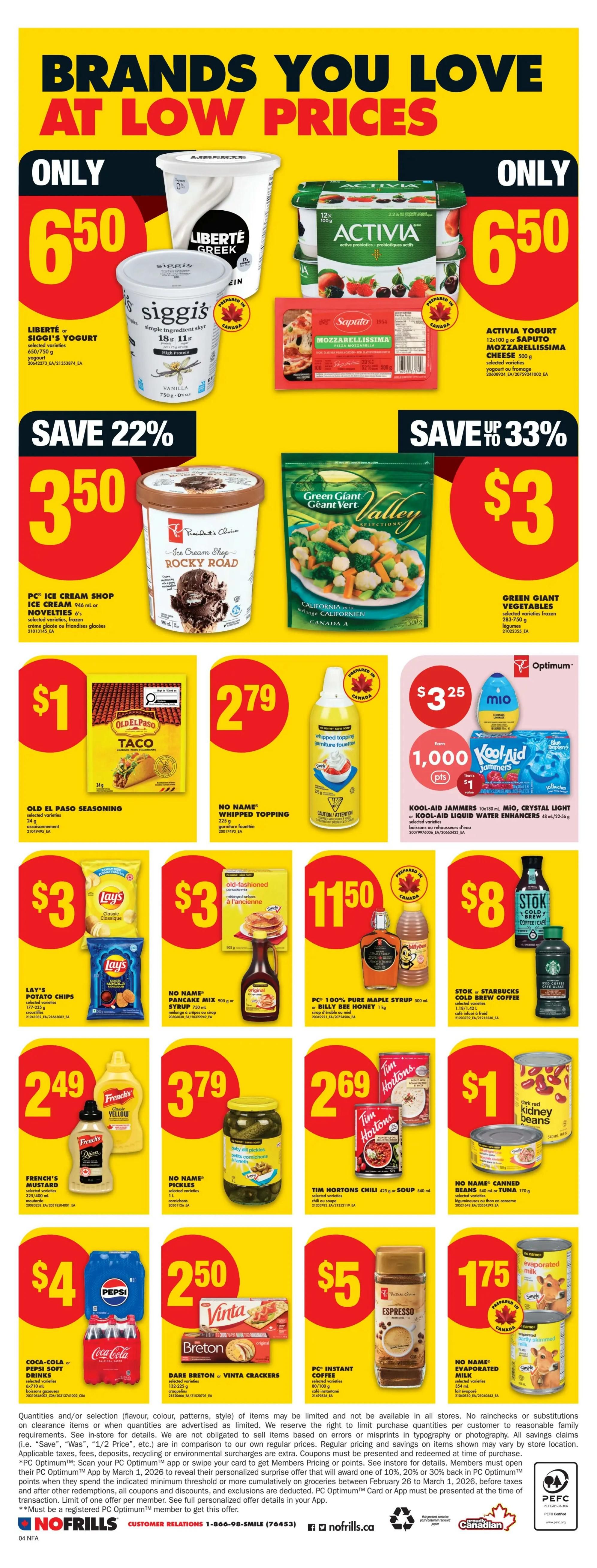 No Frills (Atlantic) Flyer February 26 to March 4