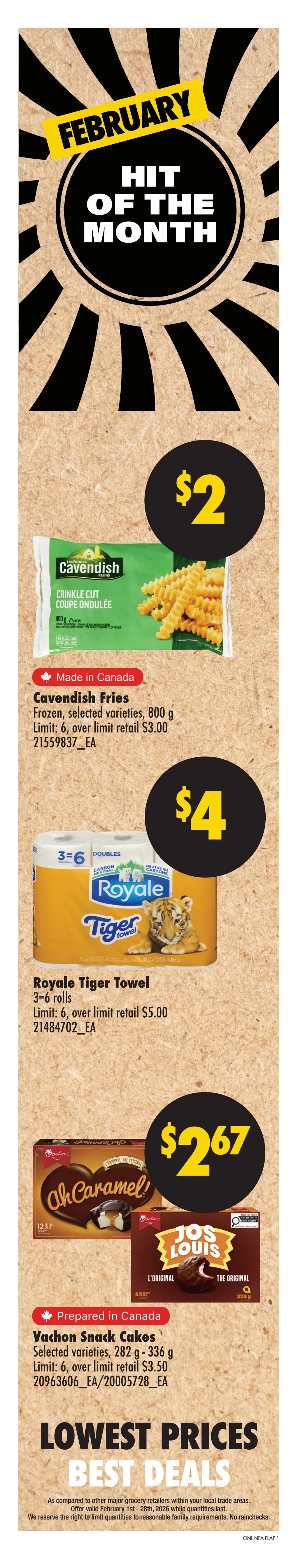 No Frills (Atlantic) Flyer February 26 to March 4