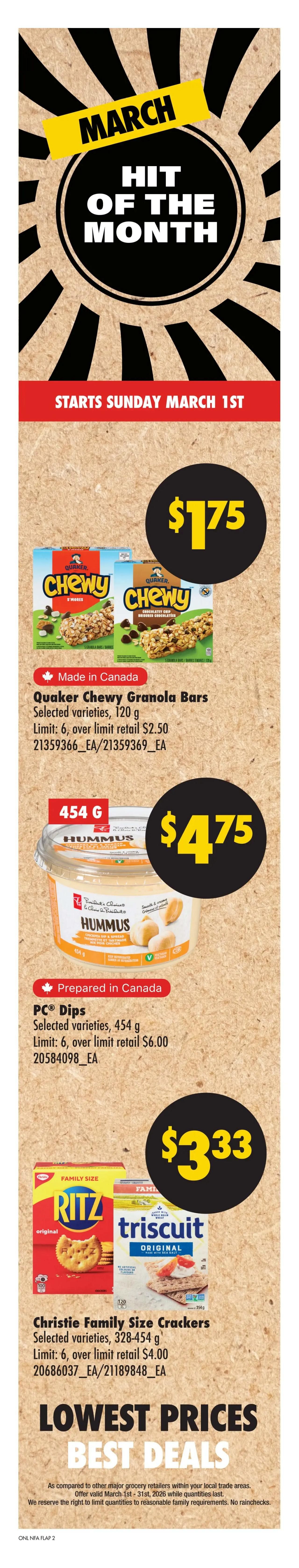 No Frills (Atlantic) Flyer February 26 to March 4