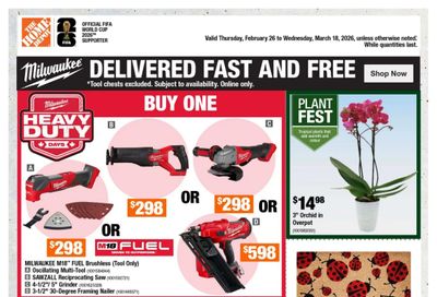 Home Depot (Atlantic) Flyer February 26 to March 18
