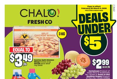 Chalo! FreshCo (West) Flyer February 26 to March 4