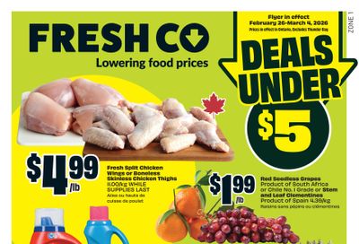 FreshCo (ON) Flyer February 26 to March 4