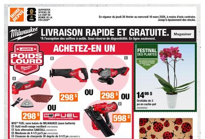 Home Depot (QC) Flyer February 26 to March 18
