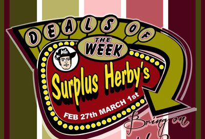 Surplus Herby’s Flyer February 27 to March 1