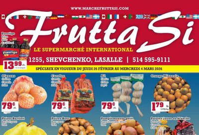 Frutta Si Flyer February 26 to March 4