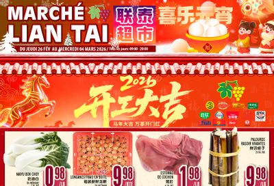 Marche Lian Tai Flyer February 26 to March 4