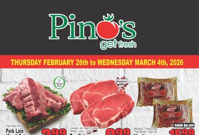 Pino's Flyer February 26 to March 4