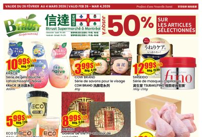 Btrust Supermarket (Montreal) Flyer February 26 to March 4