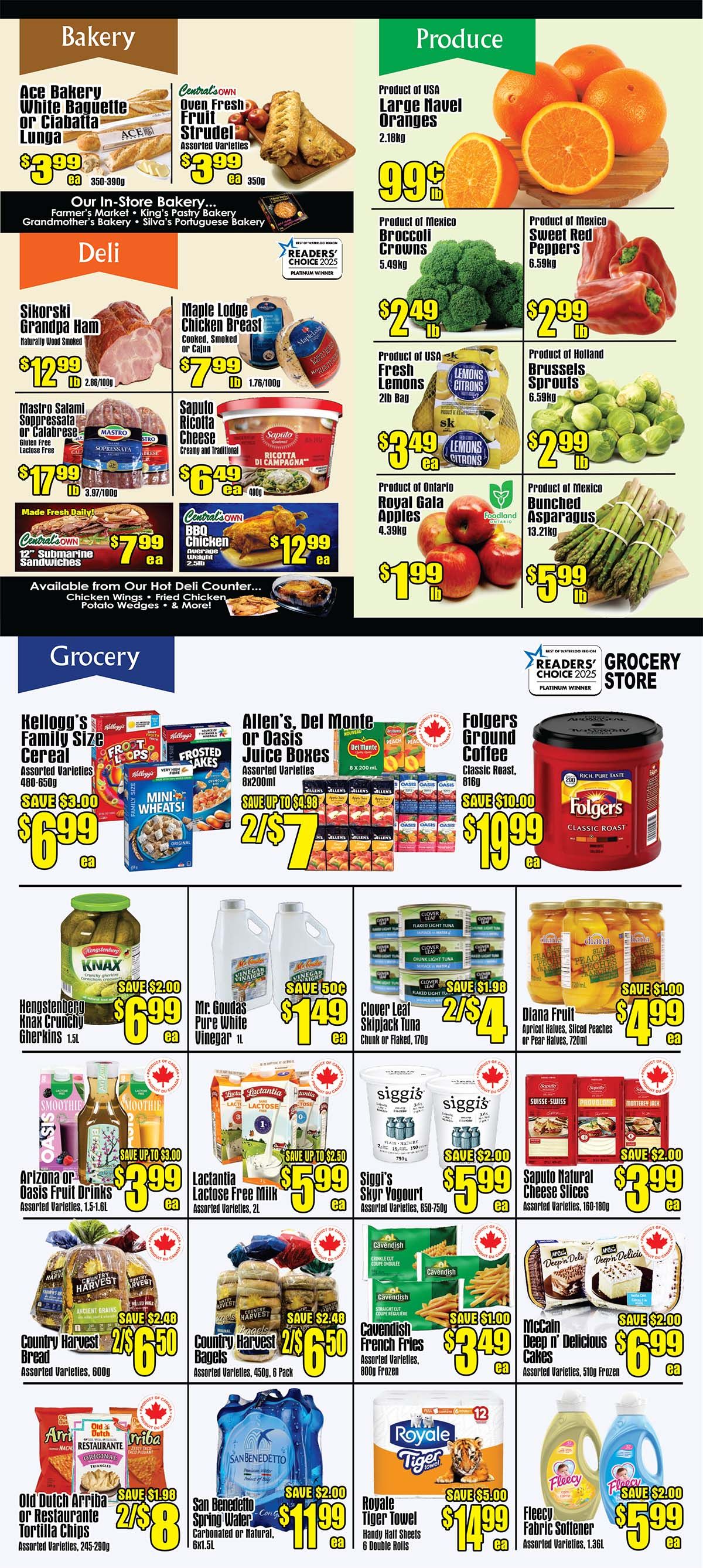 Central Fresh Market Flyer February 26 to March 5