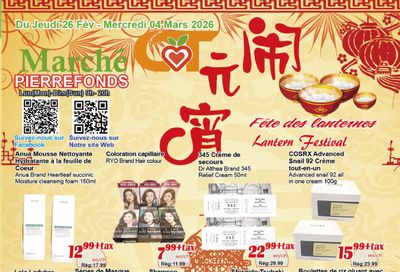 Marche C&T (Pierrefonds) Flyer February 26 to March 4