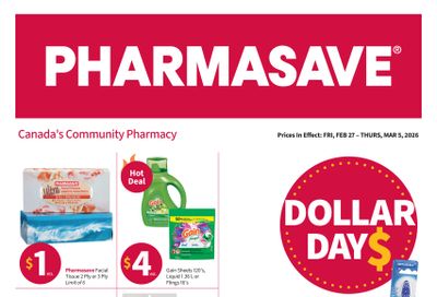Pharmasave (ON & West) Flyer February 27 to March 5