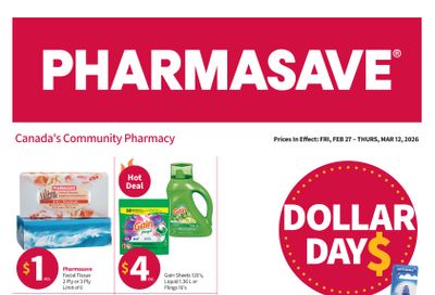 Pharmasave (ON & West) Flyer February 27 to March 12