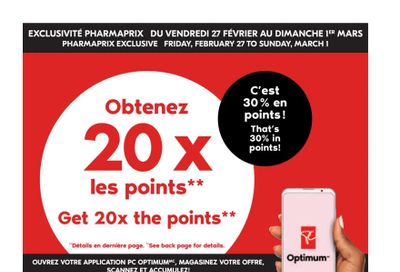 Pharmaprix Flyer February 28 to March 5
