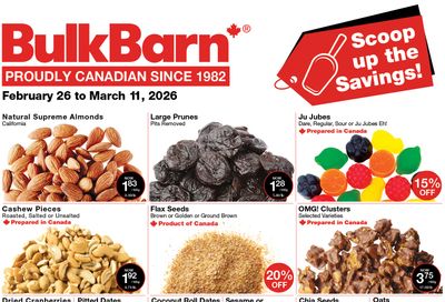 Bulk Barn Flyer February 26 to March 11