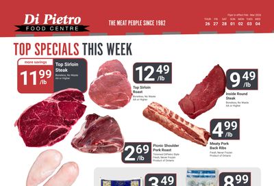 Di Pietro Food Centre Flyer February 26 to March 4