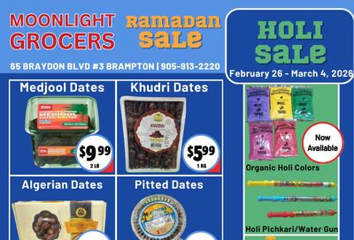 Moonlight Grocers Flyer February 26 to March 4