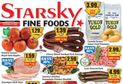 Starsky Foods Flyer February 26 to March 4