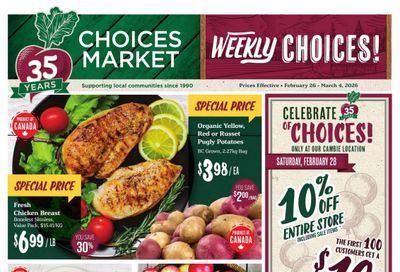 Choices Market Flyer February 26 to March 4