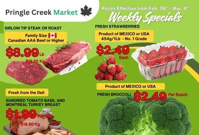 Pringle Creek Market Flyer February 26 to March 4