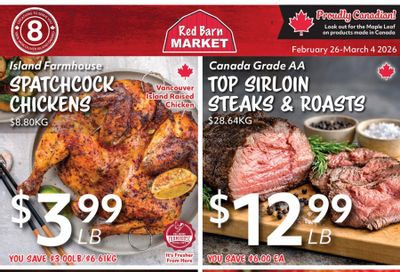 Red Barn Market Flyer February 26 to March 4
