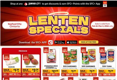 Seafood City Supermarket (ON) Flyer February 26 to March 4