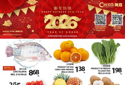 Centra Foods (Aurora) Flyer February 27 to March 5