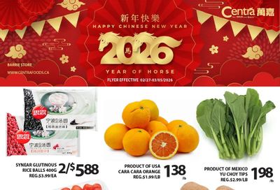 Centra Foods (Barrie) Flyer February 27 to March 5