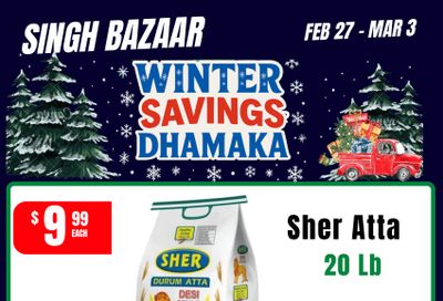 Singh Bazaar Flyer February 27 to March 3