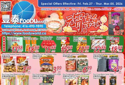 FoodyMart (Warden) Flyer February 27 to March 5