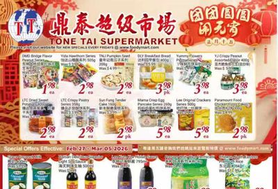 Tone Tai Supermarket Flyer February 27 to March 5