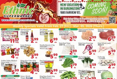 Ethnic Supermarket (Milton) Flyer February 27 to March 5