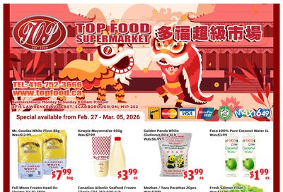 Top Food Supermarket Flyer February 27 to March 5