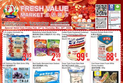 Fresh Value (Scarborough) Flyer February 27 to March 5