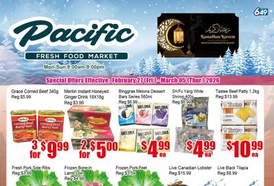 Pacific Fresh Food Market (Pickering) Flyer February 27 to March 5