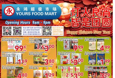 Yours Food Mart Flyer February 27 to March 5