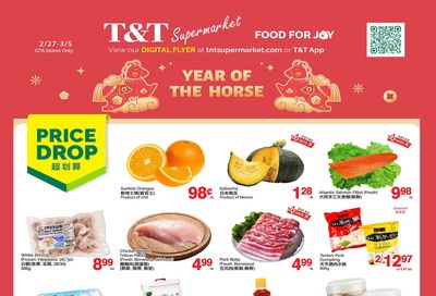 T&T Supermarket (GTA) Flyer February 27 to March 5