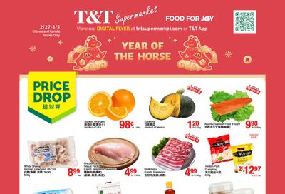 T&T Supermarket (Ottawa & Kanata) Flyer February 27 to March 5