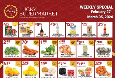 Lucky Supermarket (Calgary) Flyer February 27 to March 5