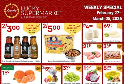 Lucky Supermarket (Surrey) Flyer February 27 to March 5