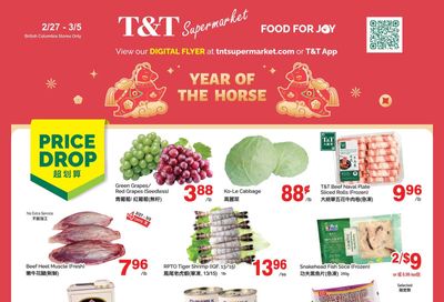 T&T Supermarket (BC) Flyer February 27 to March 5