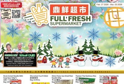 Full Fresh Supermarket Flyer February 27 to March 5