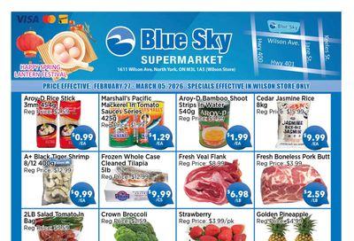 Blue Sky Supermarket (North York) Flyer February 27 to March 5
