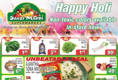 Sabzi Mandi Supermarket (Kelowna) Flyer February 27 to March 4
