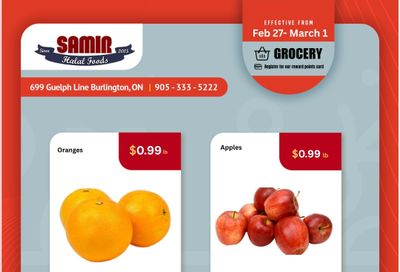 Samir Supermarket Flyer February 27 to March 1