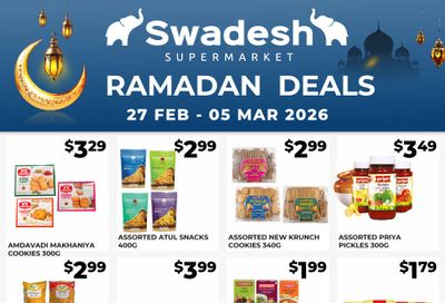 Swadesh Supermarket Flyer February 27 to March 5