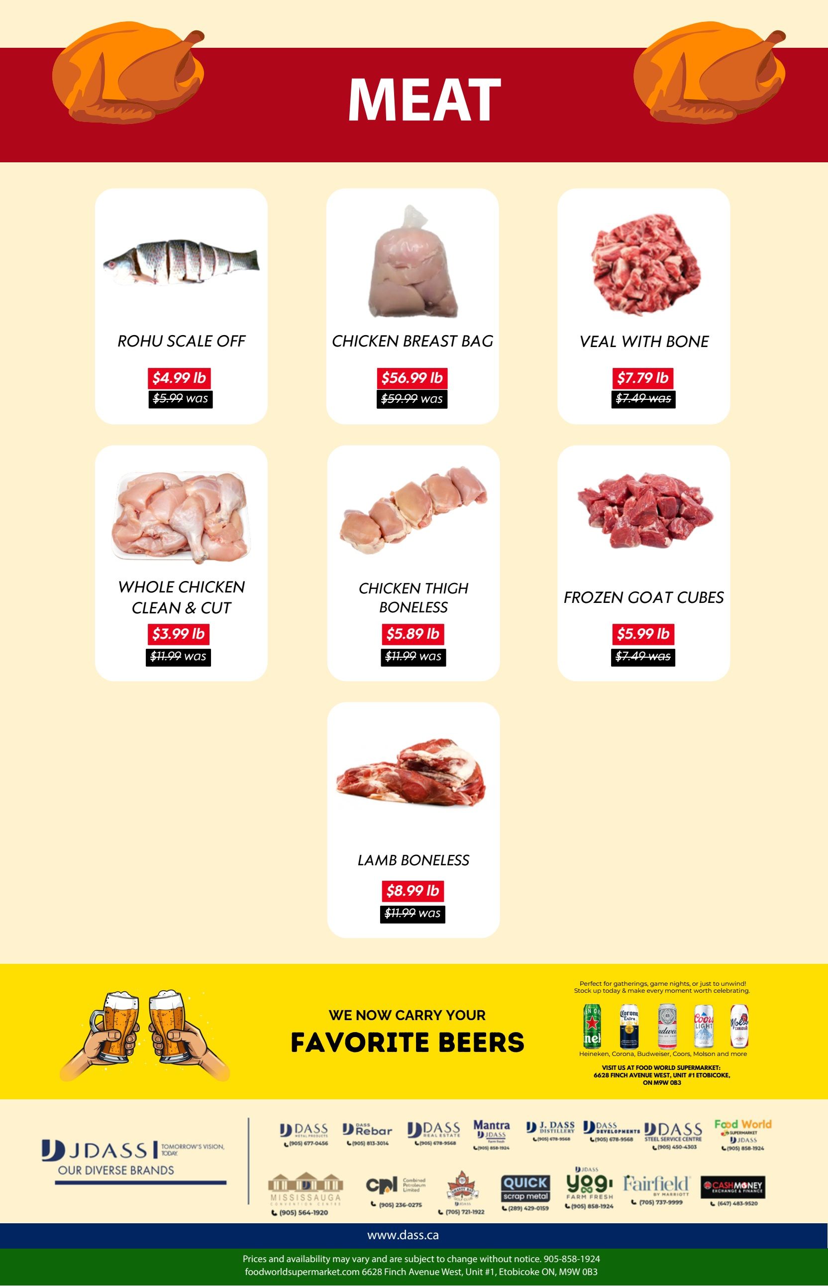 Food World Supermarket Flyer February 27 to March 12