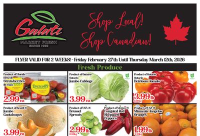 Galati Market Fresh Flyer February 27 to March 12