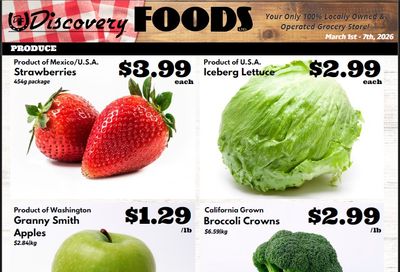 Discovery Foods Flyer March 1 to 7